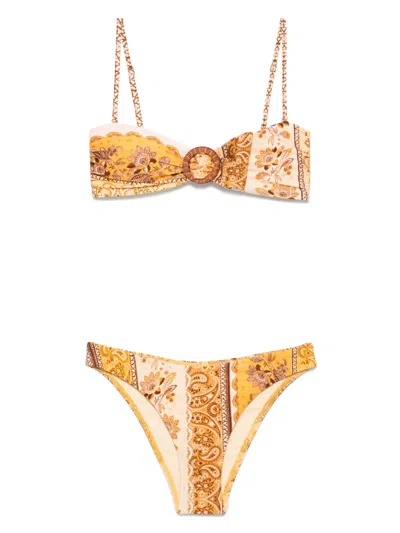 ZIMMERMANN LUCKY BAMBOO RING BIKINI
