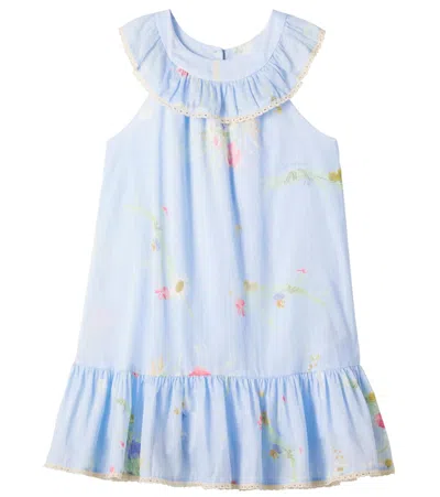 ZIMMERMANN LUCKY FLORAL COTTON DRESS