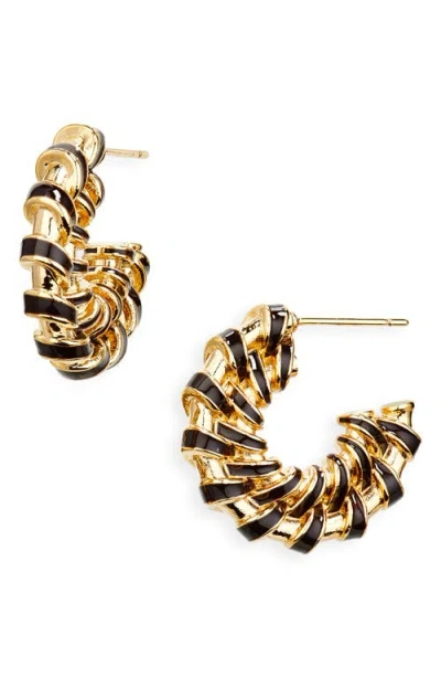 ZIMMERMANN ZIMMERMANN MINI LOOM HOOP EARRINGS