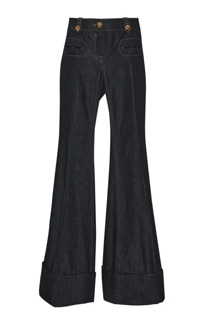 ZIMMERMANN ZIMMERMANN REBELLION LOW-RISE FLARE JEAN