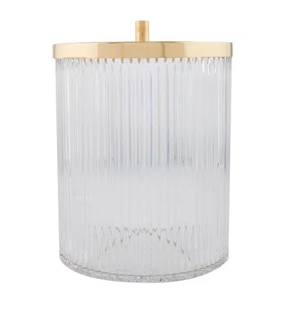 ZODIAC CRYSTAL BIN WITH LID