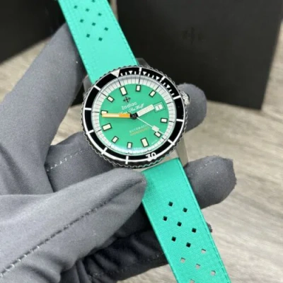 ZODIAC NEW✅SWISS AUTOMATIC✅ ZODIAC SUPER SEA WOLF COMPRESSION SILICONE MEN WATCH ZO9305