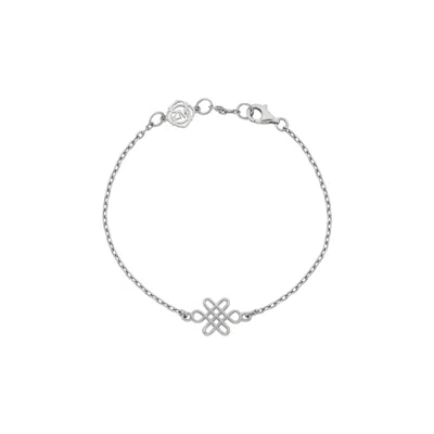 ZOE AND MORGAN WOMEN'S ETERNAL BRACELET SILVER