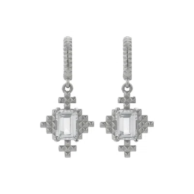 ZOE AND MORGAN WOMEN'S REYA EARRINGS SILVER