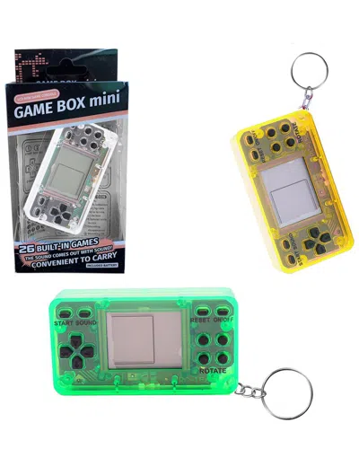 ZTECH ZTECH 3-PACK MINI RETRO GAMING CONSOLE 26 CLASSIC VIDEO GAMES KEYCHAIN PENDANT