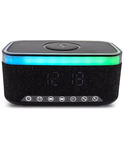 ZTECH ZTECH WIRELESS CHARGING CLOCK WITH SPEAKER