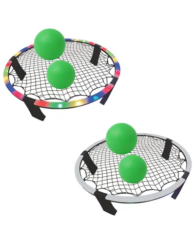 ZUNAMMY ZUNAMMY RAINBOW LED SLAMBALL NET WITH 2 GLOW SLAW BALLS