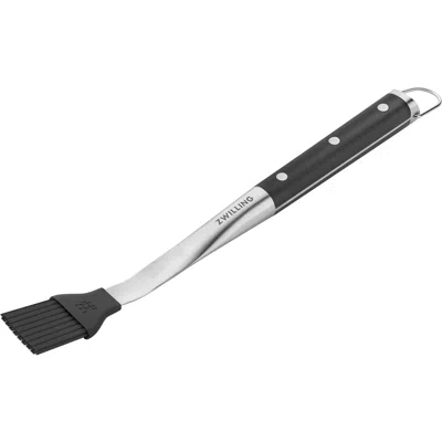 ZWILLING BBQ+ 16-INCH SILICONE BASTING BRUSH WITH STAINLESS STEEL HANDLE