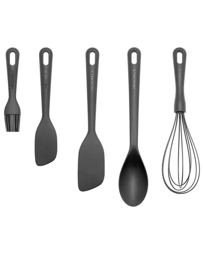 ZWILLING J.A. HENCKELS HENCKELS SILICONE ONYX 5PC BAKING UTENSIL SET