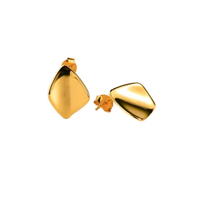ZYNNIA COLLECTIVE WOMEN'S GOLD VESTA STUDS
