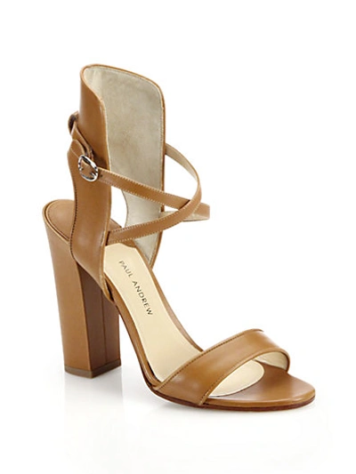 PAUL ANDREW Lexington Leather Sandals