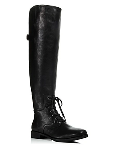 POUR LA VICTOIRE Cairo Lace Up Tall Boots