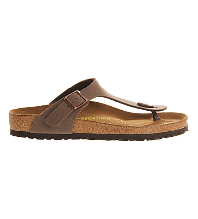 BIRKENSTOCK Faux-Leather Thong Sandals