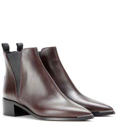 ACNE STUDIOS Jensen Leather Ankle Boots