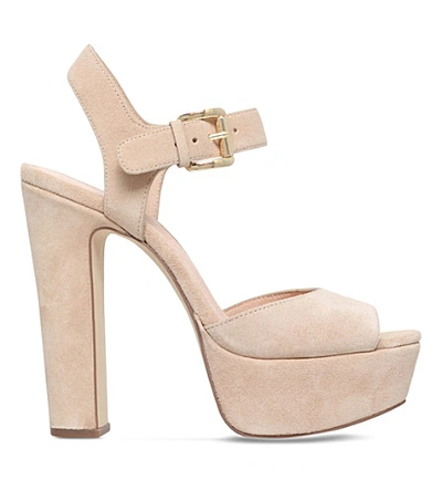 MICHAEL MICHAEL KORS Kincade Suede Platform Sandals