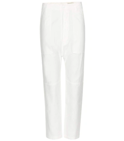 CITIZEN OF HUMANITY Sadi cropped cotton trousers