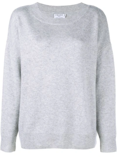 FRAME GREY CASHMERE LE BOY JUMPER