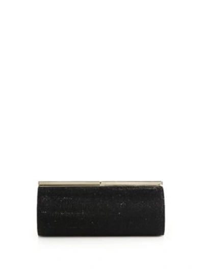 JIMMY CHOO Trinket Lamé Glitter Clutch