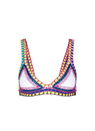 KIINI 'Yaz' hand crochet triangle bikini top