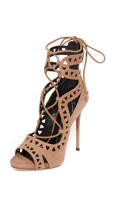GIUSEPPE ZANOTTI Tie Up Sandals