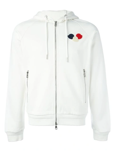 MONCLER MONCLER - LOGO PLAQUE HOODIE 