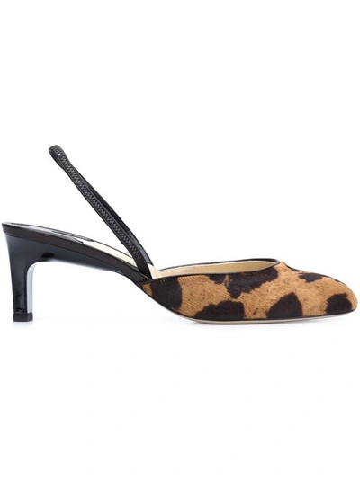 PAUL ANDREW animal print pumps
