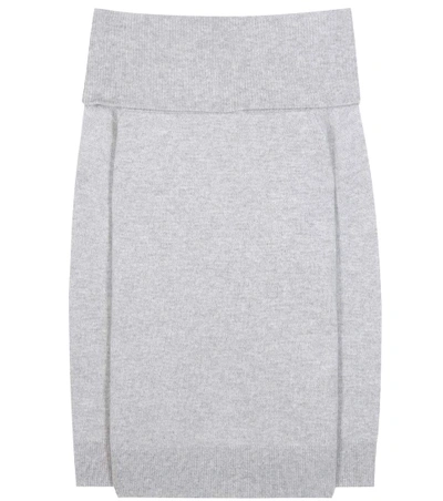 ALEXANDER WANG T Wool and cashmere off-the-shoulder sweater