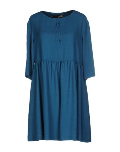 LOVE MOSCHINO SHORT DRESSES