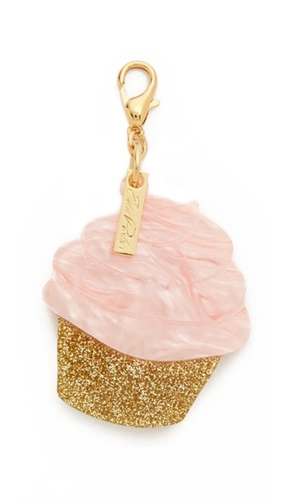 EDIE PARKER CUPCAKE CHARM KEYCHAIN