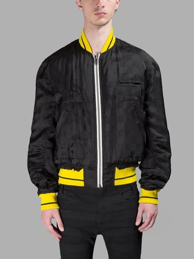 Haider Ackermann Black Bomber Jacket