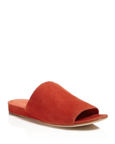 VINCE BARTLEY OPEN TOE SLIDES