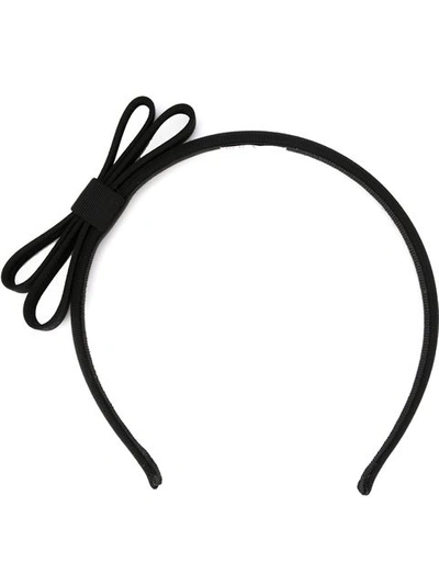 RED VALENTINO double bow hairband