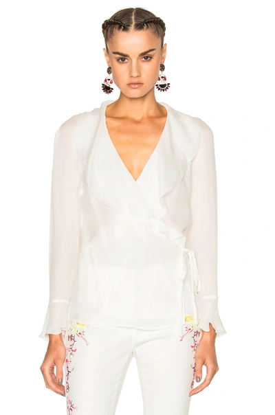 ETRO GEMMA RUFFLE BLOUSE