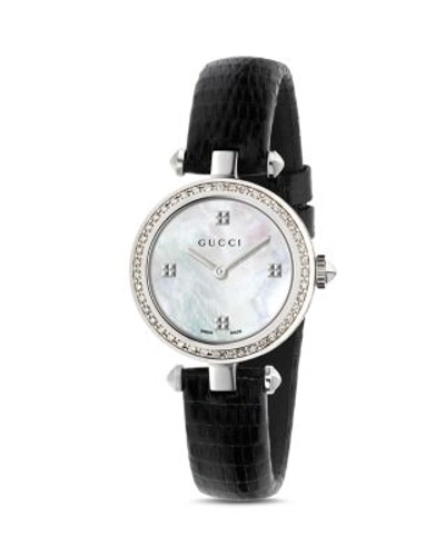 GUCCI Diamantissima Diamond Bezel Watch, 27mm