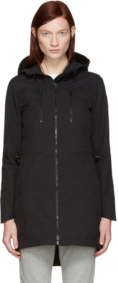 CANADA GOOSE Black Brossard Jacket