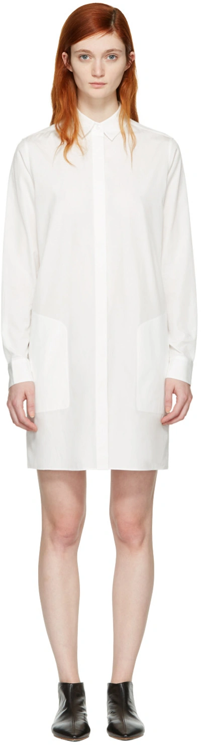 ACNE STUDIOS White Sike Shirt Dress