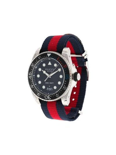 GUCCI quartz XL dive watch