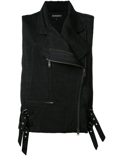ANN DEMEULEMEESTER Forester sleeveless  jacket