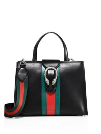 GUCCI Medium Dionysus Leather Top-Handle Bag