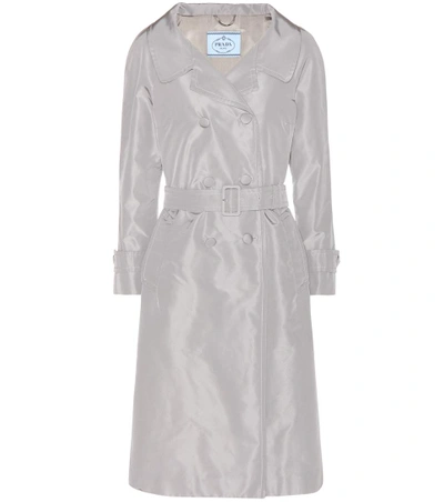 PRADA Silk trench coat