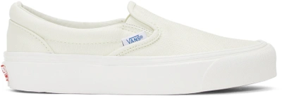 VANS Off-White OG Classic LX Slip-On Sneakers
