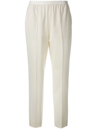 MAISON MARGIELA slim-fit tailored trousers