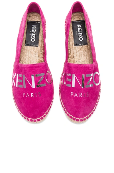 KENZO PARIS SUEDE ESPADRILLES