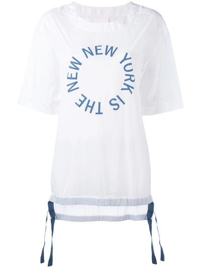 DKNY THE NEW NEW YORK SHIRT WITH DRAWCORDS