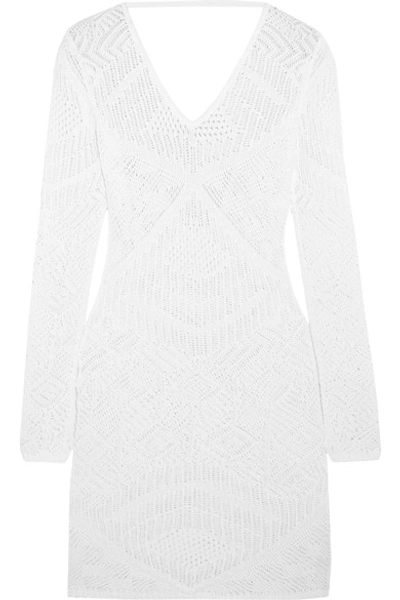 LA PERLA Beyond The Beach crocheted mini dress