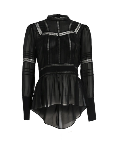 VERONICA BEARD Lakewood Lace Victorian Blouse