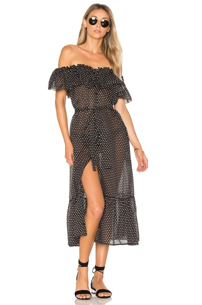 LISA MARIE FERNANDEZ MIRA BUTTON DOWN DRESS