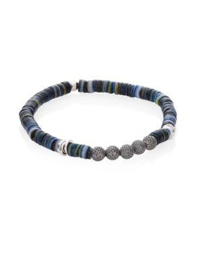 Tateossian Seychelles Mesh Bracelet