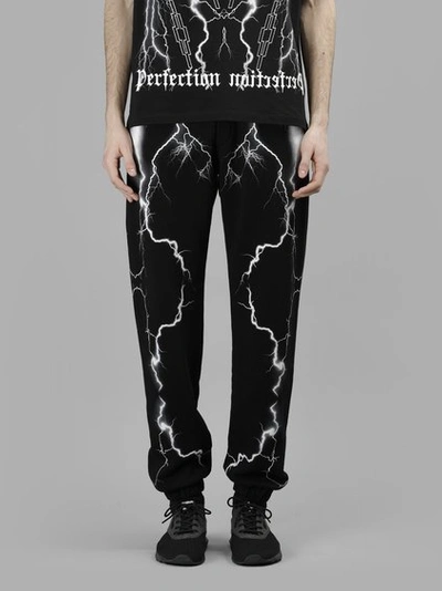 MARCELO BURLON COUNTY OF MILAN MARCELO BURLON - COUNTY OF MILAN MEN'S BLACK TELGO SWEATPANTS