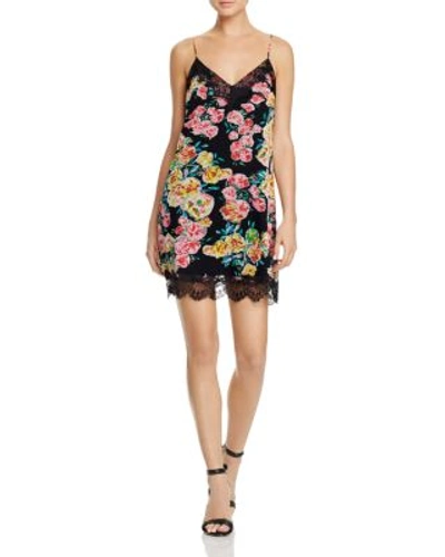 ELLA MOSS PRINTED SILK SLIP DRESS
